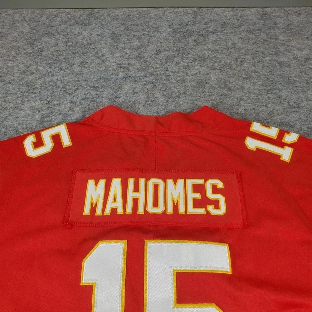 Kansas City Chiefs Jersey Mens XL Red Patrick Mahomes NFL On Field #15 Football